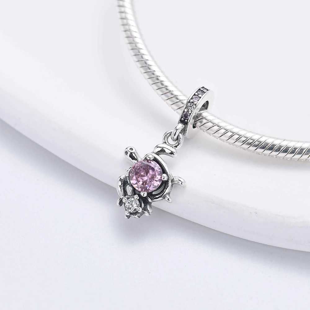 New925SterlingSilverDinosaurSea Shell CharmOfLey925ChainBeadFitOriginalBracelet AccoriesDIYLadiesJewelryXJ250607