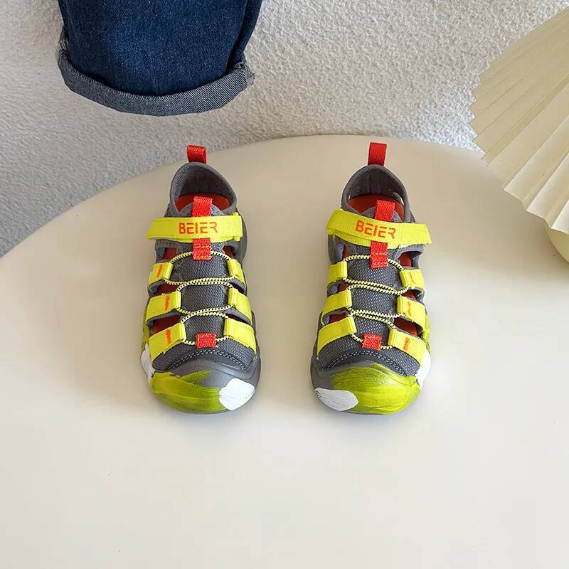 Ddmyoutdoor Outdoor Sneakers For Children Summer New Fashion Child Sandals Big Size Comfortbale Non Slip Beach Sports Shoes Kids Outdoor Shoes