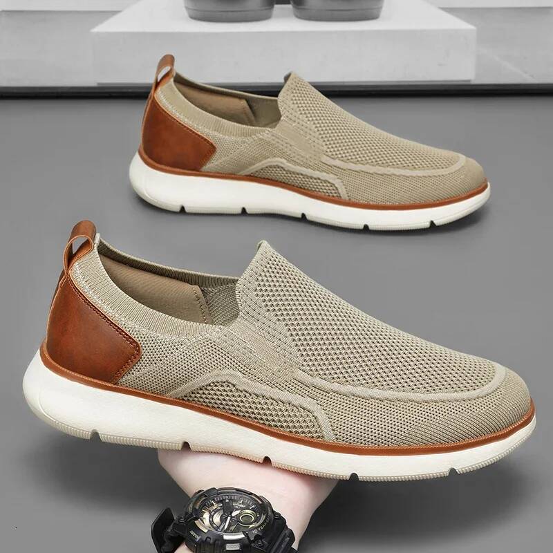 Ddmyoutdoor YRZL Plus Size Sneakers New Classic Breathable Mesh Running Fashion Athletic Soft Non Slip Walking Shoes For Men Outdoor Shoes