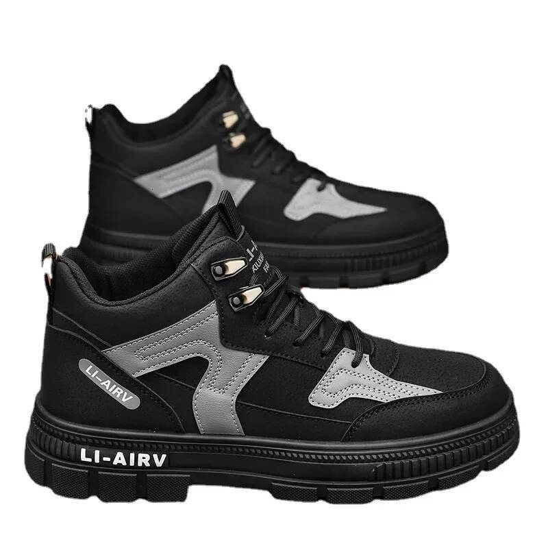 Ddmyoutdoor Waterproof Work Loafers Shoes Men Sneakers Lace Up Oxford Autumn Outdoor Sports Casual Breathable Safety Outdoor Shoes