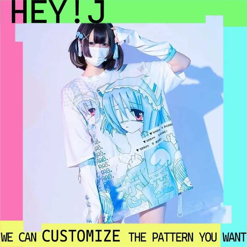 Women Clothing Casual Japanese Anime Minemine Girl 3D Printed Short Sleeve Tee Trends Y2K Oversized Gothic Unisexy T Shirt Dames W250607