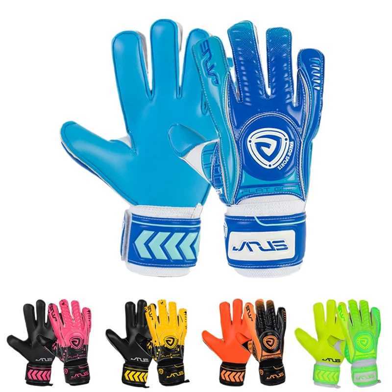 Latex Goalie Soccer Gloves Men Kids Goalkeeper Gloves Professional Football Goalie Soccer Gloves Finger GuardXJ250606