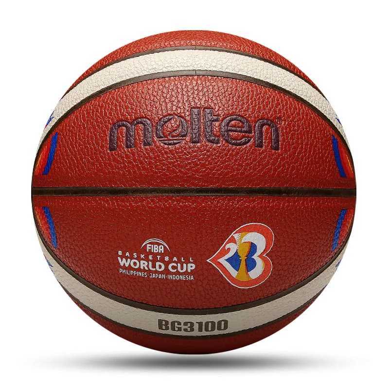 2023 Molten Basketball Balls High Quality Official Size 7 PU Indoor Outdoor Men Basketball Training Match Game Baloncesto XJ250606