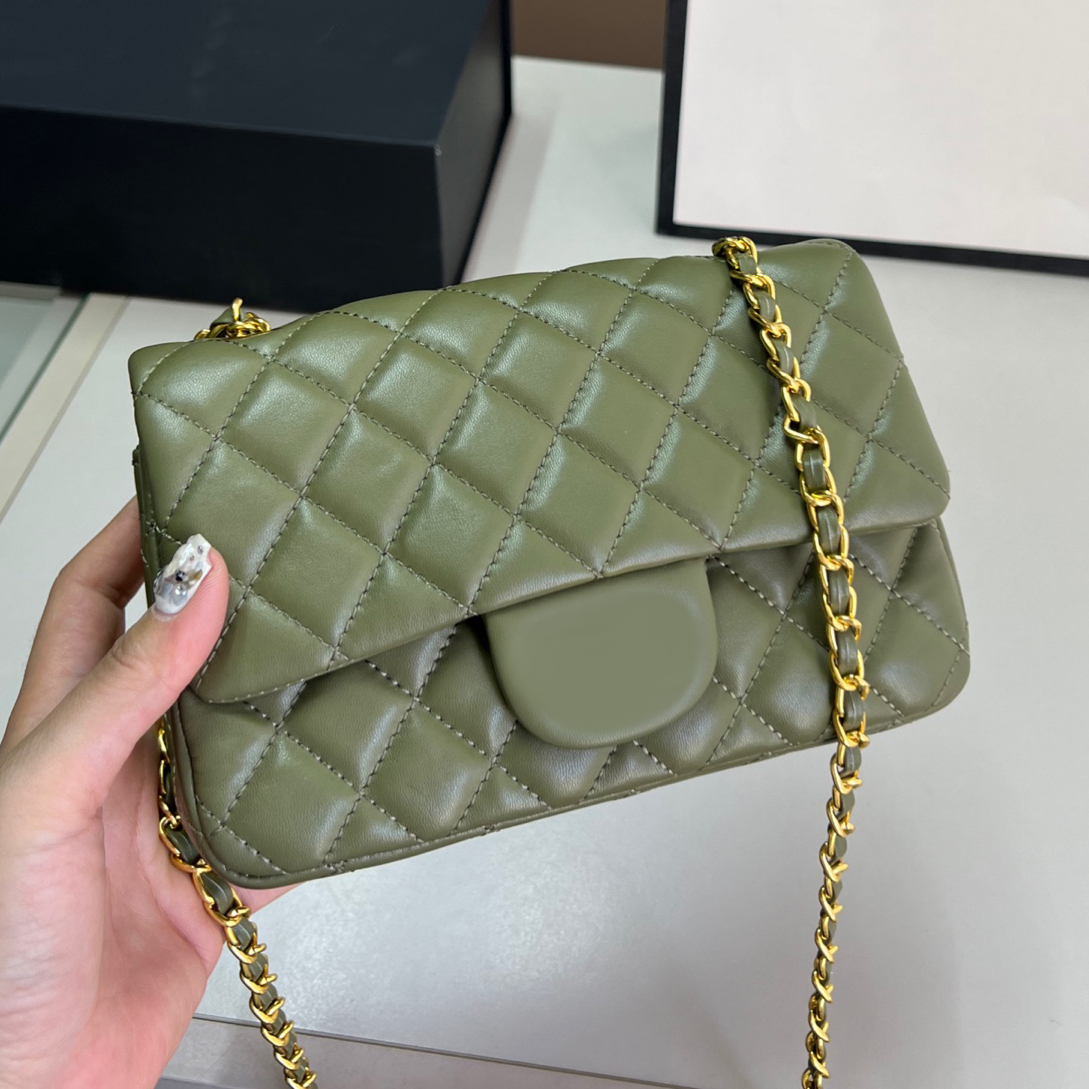 Designer Purses Luxurys Handbags Shoulder Purse Synthetic Leather Sheepskin Classic Flap With Gold Chain Luxury Crossbody Bag Designer Bags Handbag High Quality