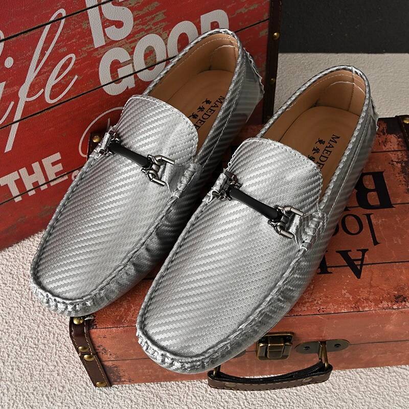Ddmyoutdoor MAEDEF Business Brand Leather Fashion Casual Shoes For Men Breathable Loafers Comfortable S Wedding Party Shoe Outdoor Shoes