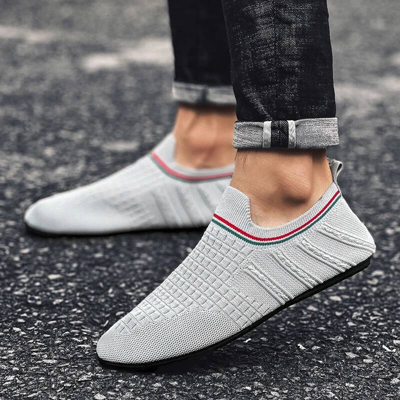 Ddmyoutdoor MAEDEF Summer Classic Fashion Loafers Men High Quality Outdoor Anti Slip Flats Walking Breathable Mesh Casual S Shoes Outdoor Shoes