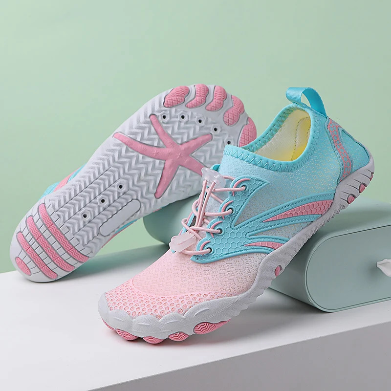 Men Drainage Wading Shoes Quick Dry Boating Water Boots Fishing Surfing Swim Sneakers Barefoot Aqua Shoes Women Beach Sandals 250605