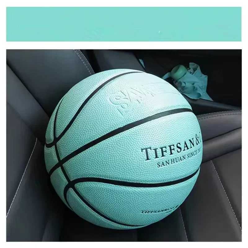 Size 6/7 Basketball Youth Indoor PU Durable Training Ball Girls Basketball Court Competition High Elastic Anti Slip Basketball XJ250606