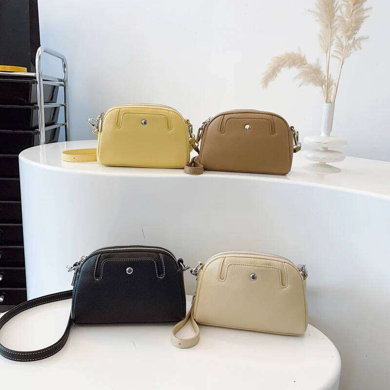 LEFTSIDE Small PU Leather Crossbody Bags For Women 2025 New In Trend Retro Fashion Shoulder Bag Females Handbags And Purses