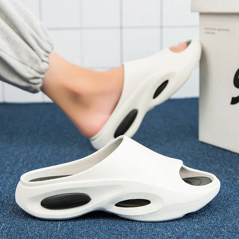 Ddmyoutdoor Man New Soft Bottom Sports Summer Casual Home Open Toed Shoes Color Blocked Outdoor Fashion Beach Non Slip Slippers outdoor shoes