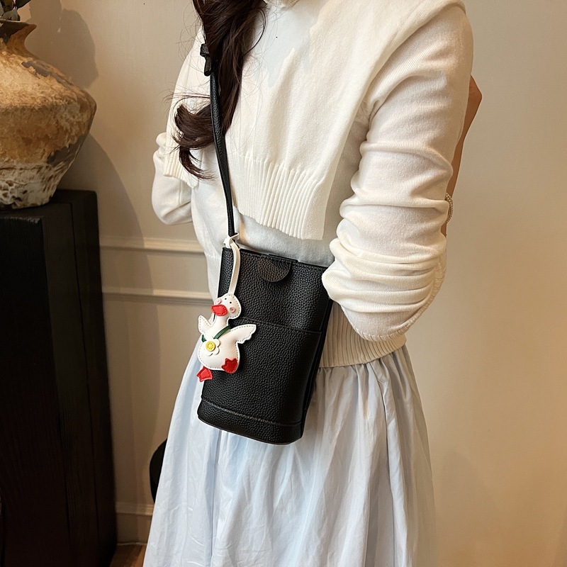 designer Korean Style 2025 New Casual Crossbody Phone Bag Ins Simple Fashion Shoulder Bag Cute Mini Bag for Women