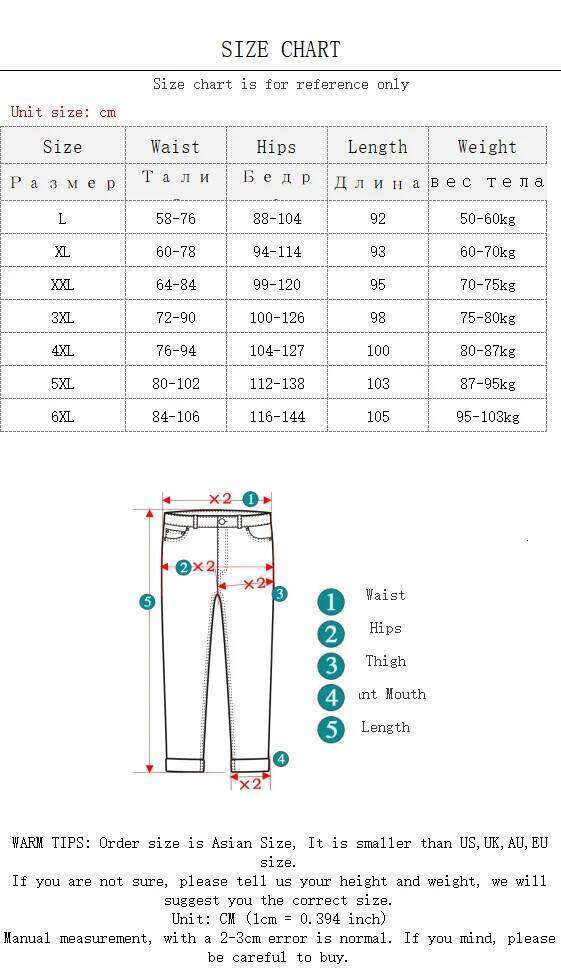 Plus Size Clothing L-6XL Women's Elastic High Waist Skinny Curvy Denim Mom Jeans Casual Pencil Pants Lady Trousers