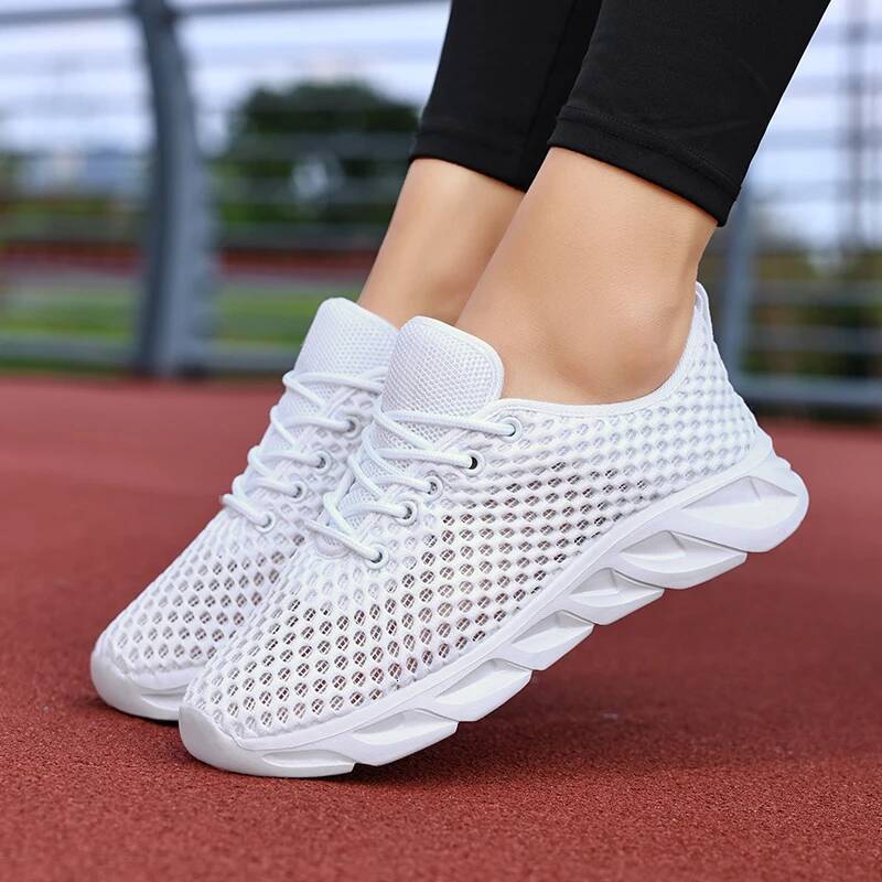 Ddmyoutdoor Ddmyoutdoor Summer High Quality White Women S Platform Lightweight Outdoor Casual Hiking Thick Soled Fashion Running Shoes Large Size Outd