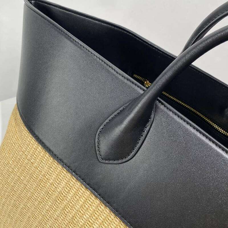 Genuine Leather Tote Bags For Women Designer Handbags And Purses 2024 New In First Layer Cowhide Large Capacity Wrist Bag