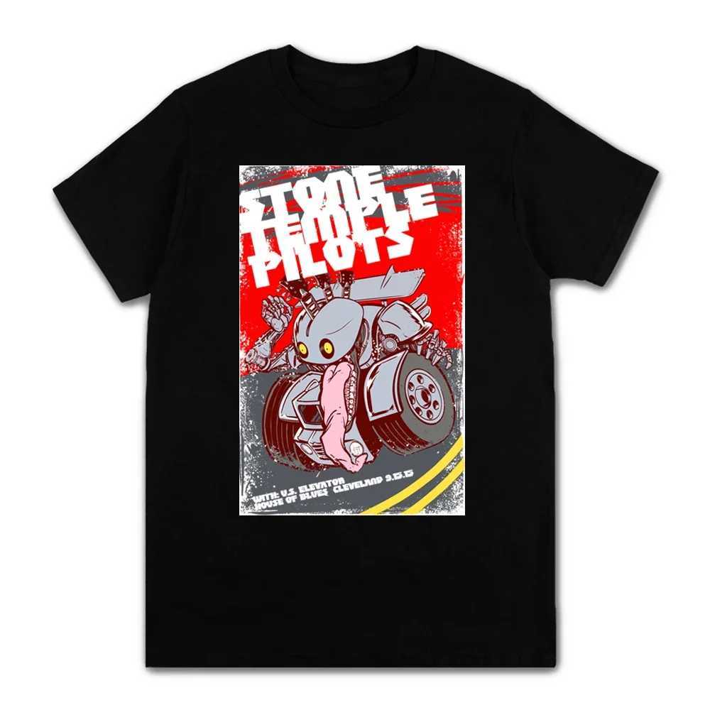 Stone Temple Pilots Rock Band Trend Short Sleeve T-Shirt Graphic Design Women/Men T-shirts Streetwear Harajuku High Quality W250607