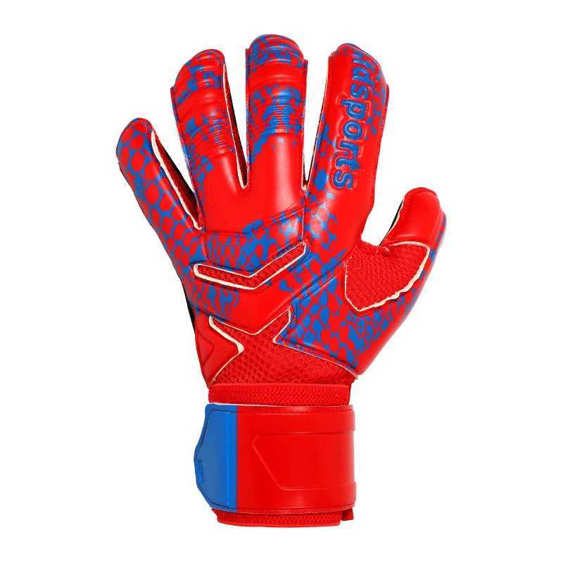 Mens and Womens Professional Goalkeeper Gloves Finger Protection Thickened Latex Soccer Football Goalie Gloves 5 Finger Save Guard XJ250606