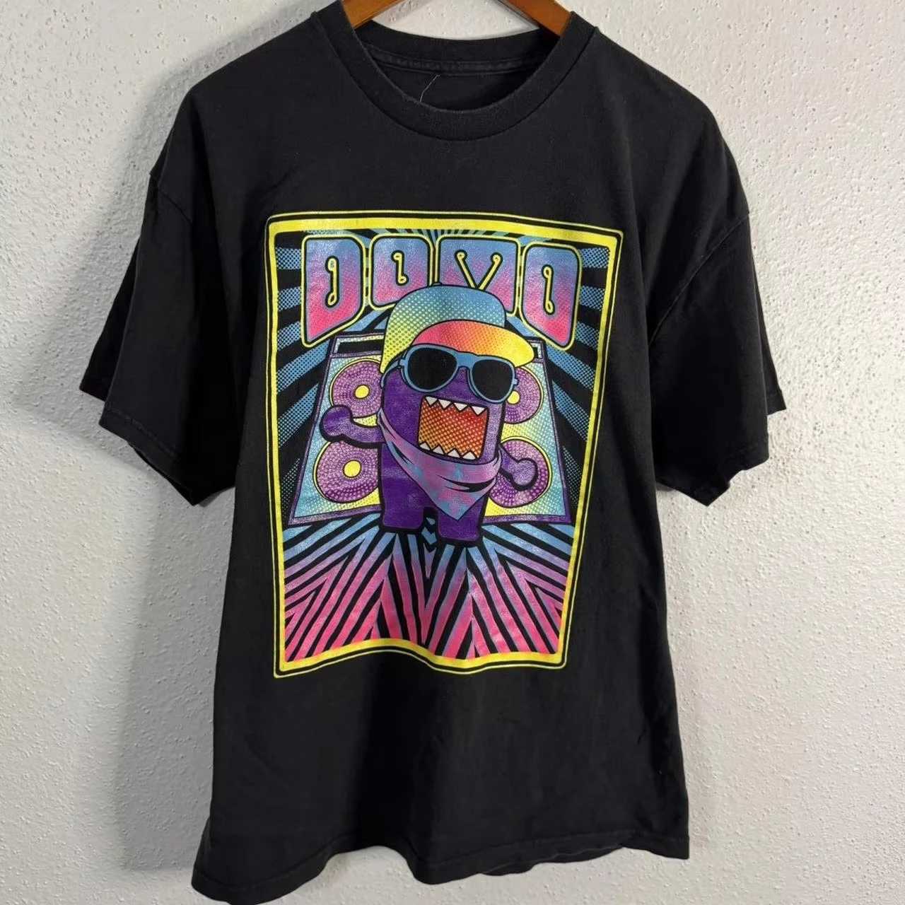 2025 Summer Rhinestone Funny Pattern Daily T-Shirts Men and Women Simple Color Block Versatile Gothic Short-Sleeves Loose Tees W250607