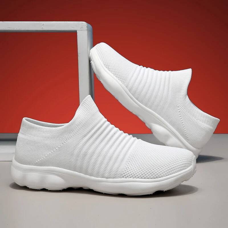 ddmyoutdoor Women Outdoor Hiking Summer Breathable Sports Mesh Lightw Soft Sole Travel Couple Walking Casual Elastic Socks Shoes Large Size Outdoor Sh