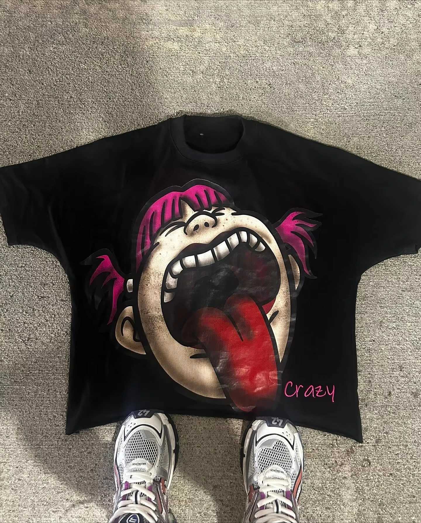 Strtwear T Shirt Y2K Hip Hop Gothic Graphic Print Oversized TShirt Men Women New Harajuku Round Neck Cotton Short Sleeve Tops X250607