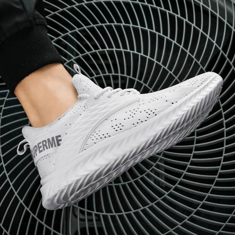 Ddmyoutdoor Summer Men S Breathable Flat Sports Lightweight Outdoor Training Anti Odor Comfortable Casual Running Shoes Tennis For Outdoor Shoes