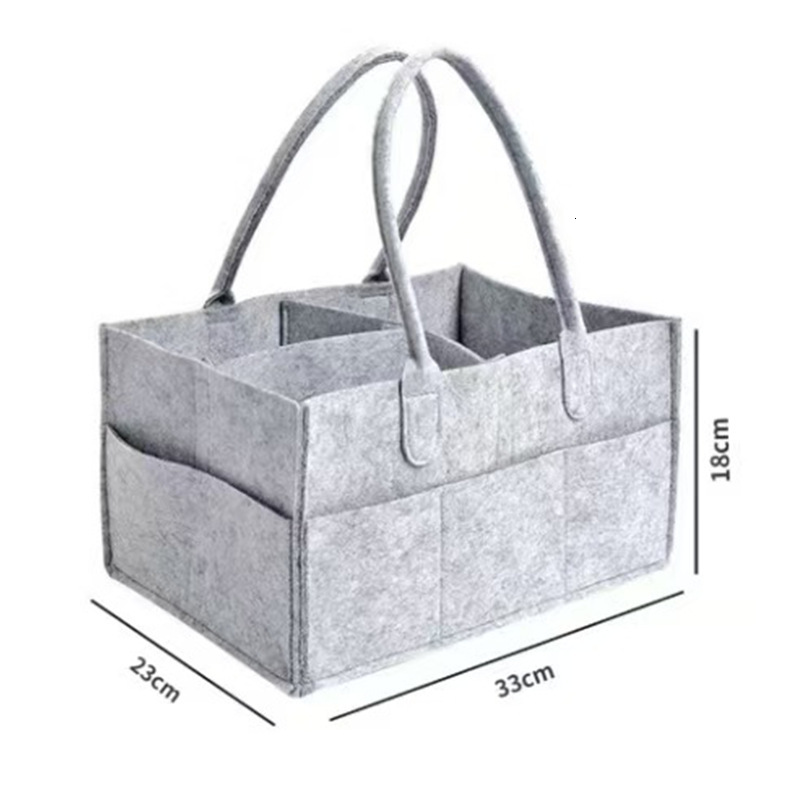 Top quality Brand High Quality New Style Felt Handheld Diaper Travel Bag Felt Foldable Mommy Portable Handbag Large Capacity New Free Delivery Designe