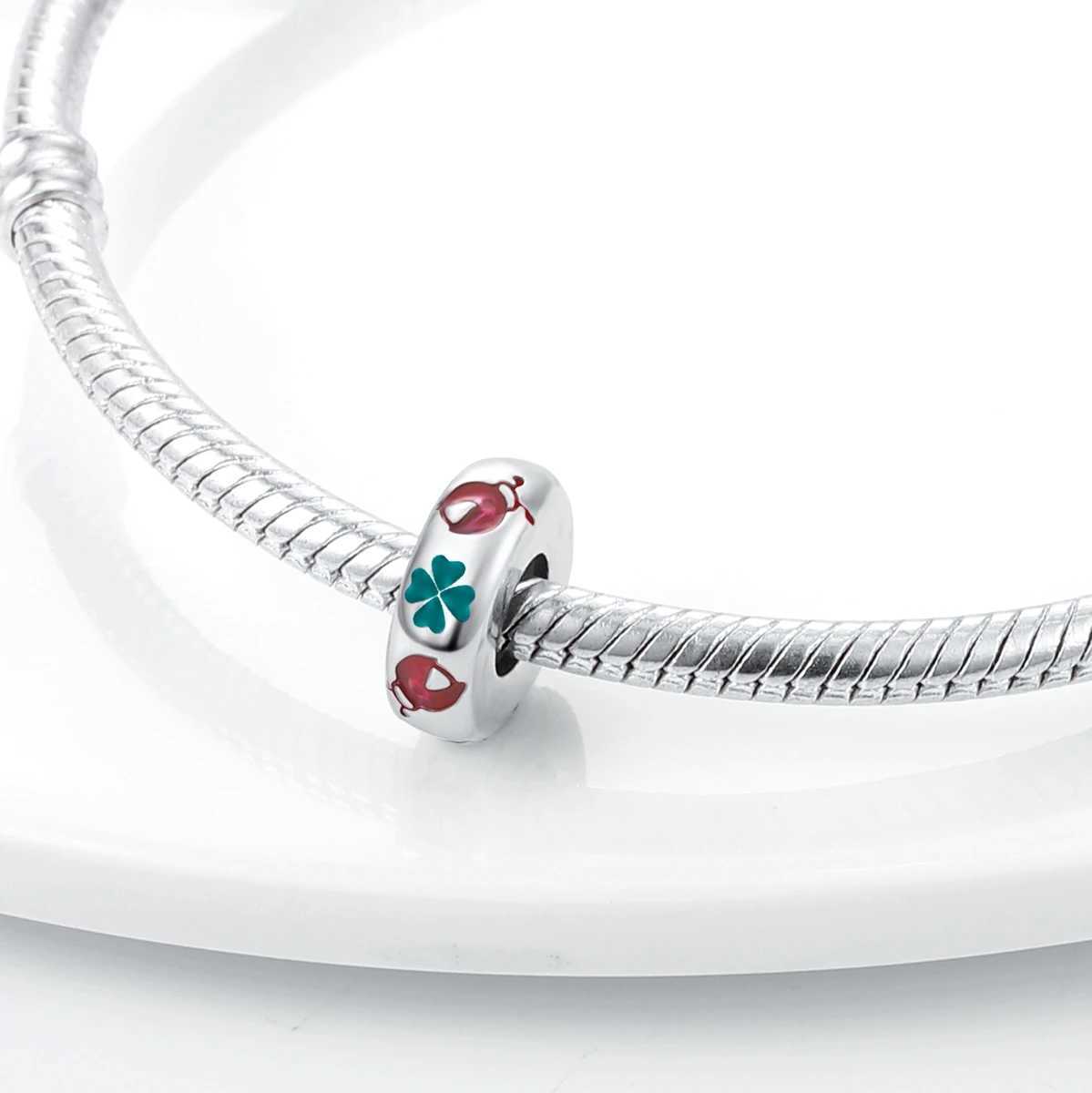 Clasp Clip Silver Plated Safety Chain Clip Charms Star Beads Stopper fit Original MULA Charm Bracelet Original DIY JewelryXJ250607