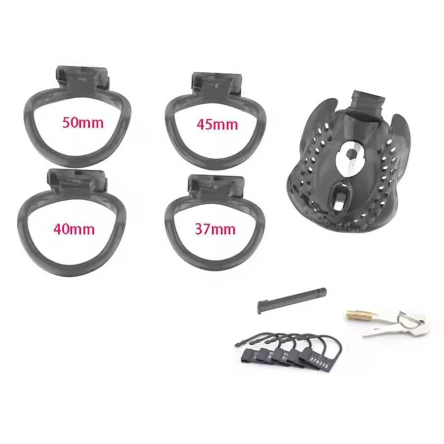 Fully Restraint Bowl Male Chastity Device Cock Cage Penis Rings Chastity Lock Cage Cock Ring Bondage Adult Sex Toys For Men XJ250607