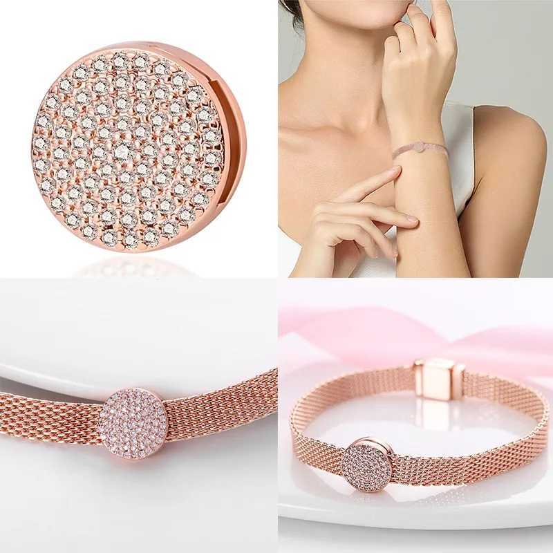 Hot Sale 100% 925 Sterling Silver Lucky Flat Charms Fit 925 Original Flat Bracelet Diy Jewelry Making For Women GiftXJ250607