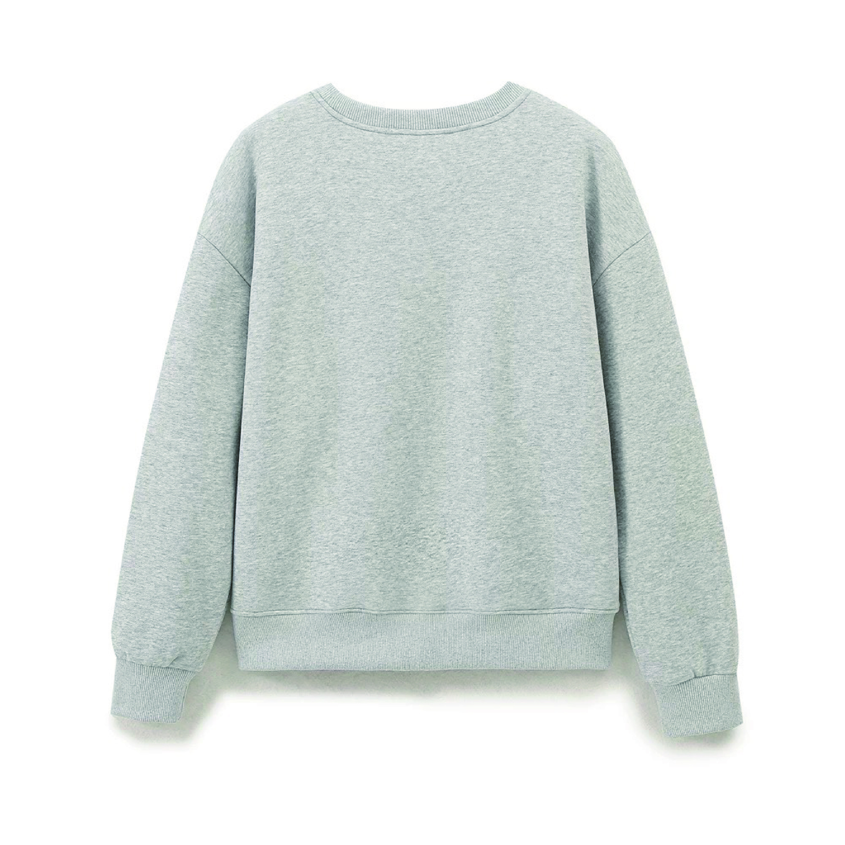 Trendy Womens American Vintage Round Collar Sweatshirt Casual & Stylish College-Inspired Top