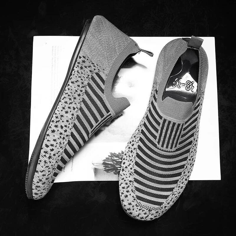 Ddmyoutdoor MAEDEF Men S Mesh Loafers Summer Fashion Soft New High Quality Outdoor Walking Breathable Non Slip Casual Shoes Outdoor Shoes