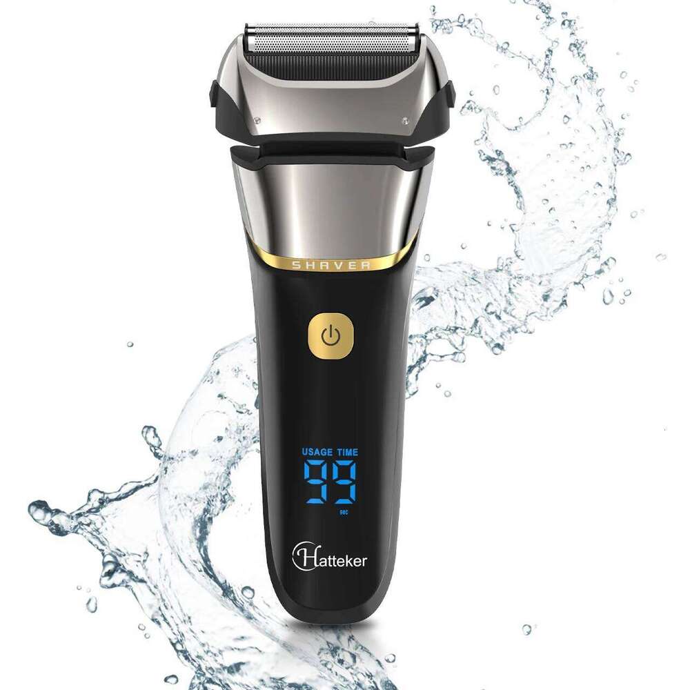 Hatteker Originai Electric Shaver 4D Men Rechargeable Shaving Beard Razor Trimmer Hine For Barber Ht-909