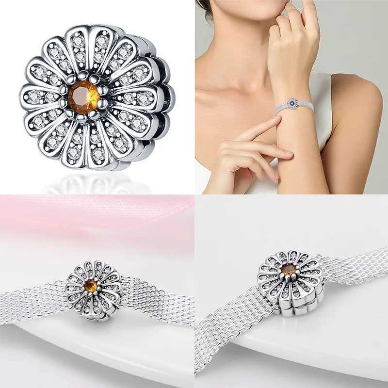 Hot Sale 100% 925 Sterling Silver Lucky Flat Charms Fit 925 Original Flat Bracelet Diy Jewelry Making For Women GiftXJ250607