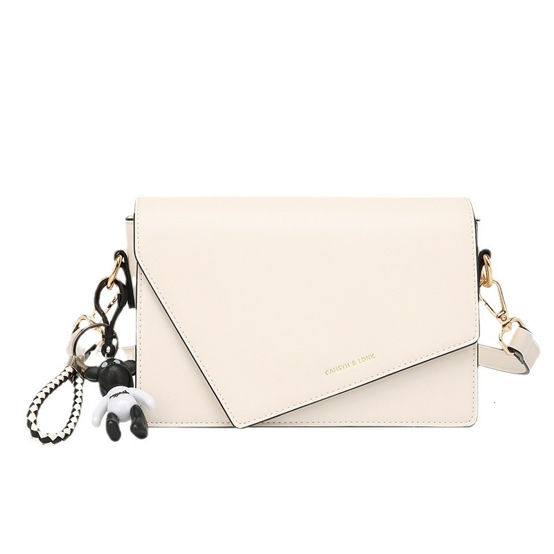 New Style Stock Brand Small Square Bag Women Genuine Leather Bag High-end Crossbody Bag Summer Pendant Shoulder Bag Premium Small Bag New Free Deliver