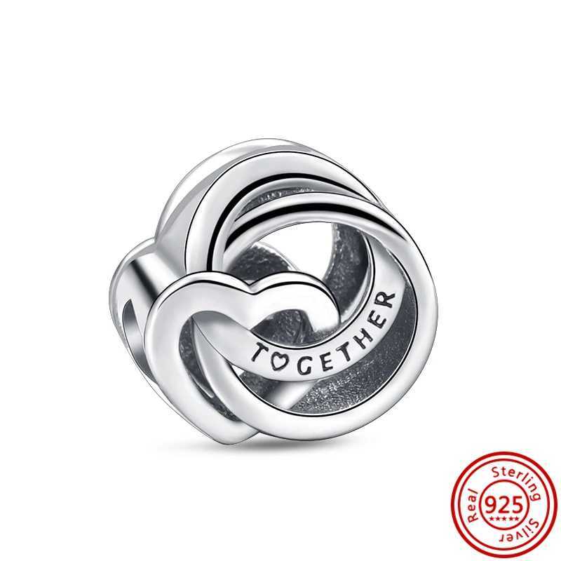 Hot New 925 Sterling Silver Heart Flower Rabbit Dog Starfish Crown Fine Beads Fit Original Pantaro Charms Bracelet Women Jewelry XJ250607