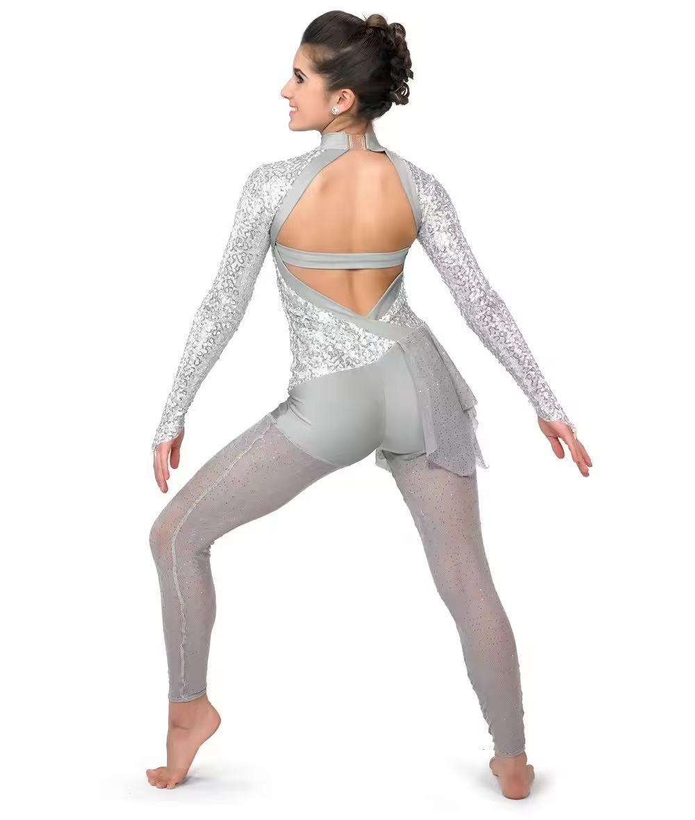 Wholesale Retail Customised Girls Comfortable Breathable Modern Dance Ballet Training Wear