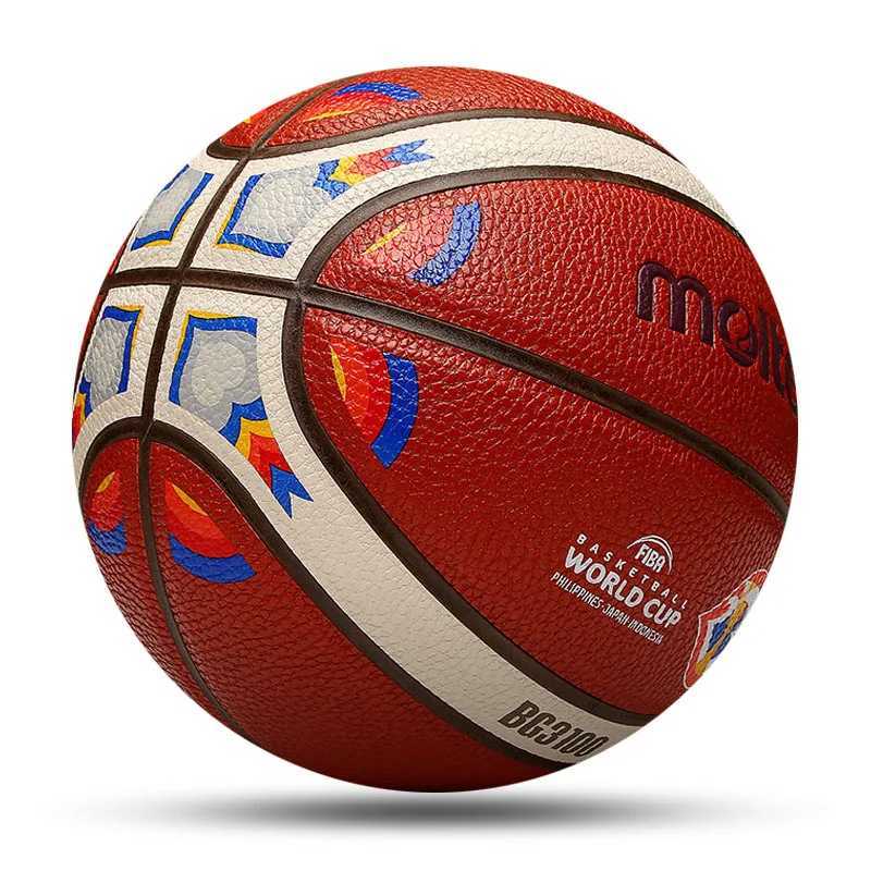 2023 Molten Basketball Balls High Quality Official Size 7 PU Indoor Outdoor Men Basketball Training Match Game Baloncesto XJ250606