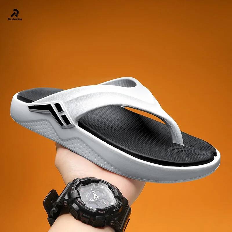 Ddmyoutdoor TAIPAO New Men S Non Slip Shock Absorbing Flip Flops Summer Casual For Outdoor Vacation Seaside Sandals Beach Shoes outdoor shoes