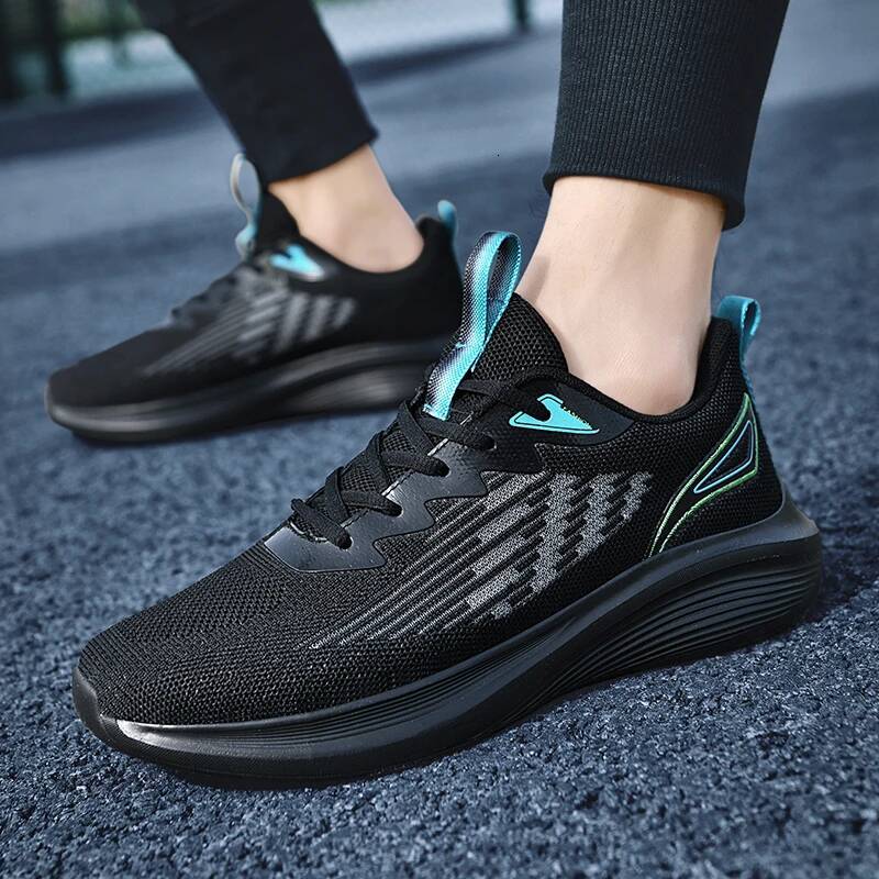 Ddmyoutdoor For Men New Thick Soled Fashion Mesh Running Breathable Casual Large Size Sneakers Shoes Zapatillas Outdoor Shoes