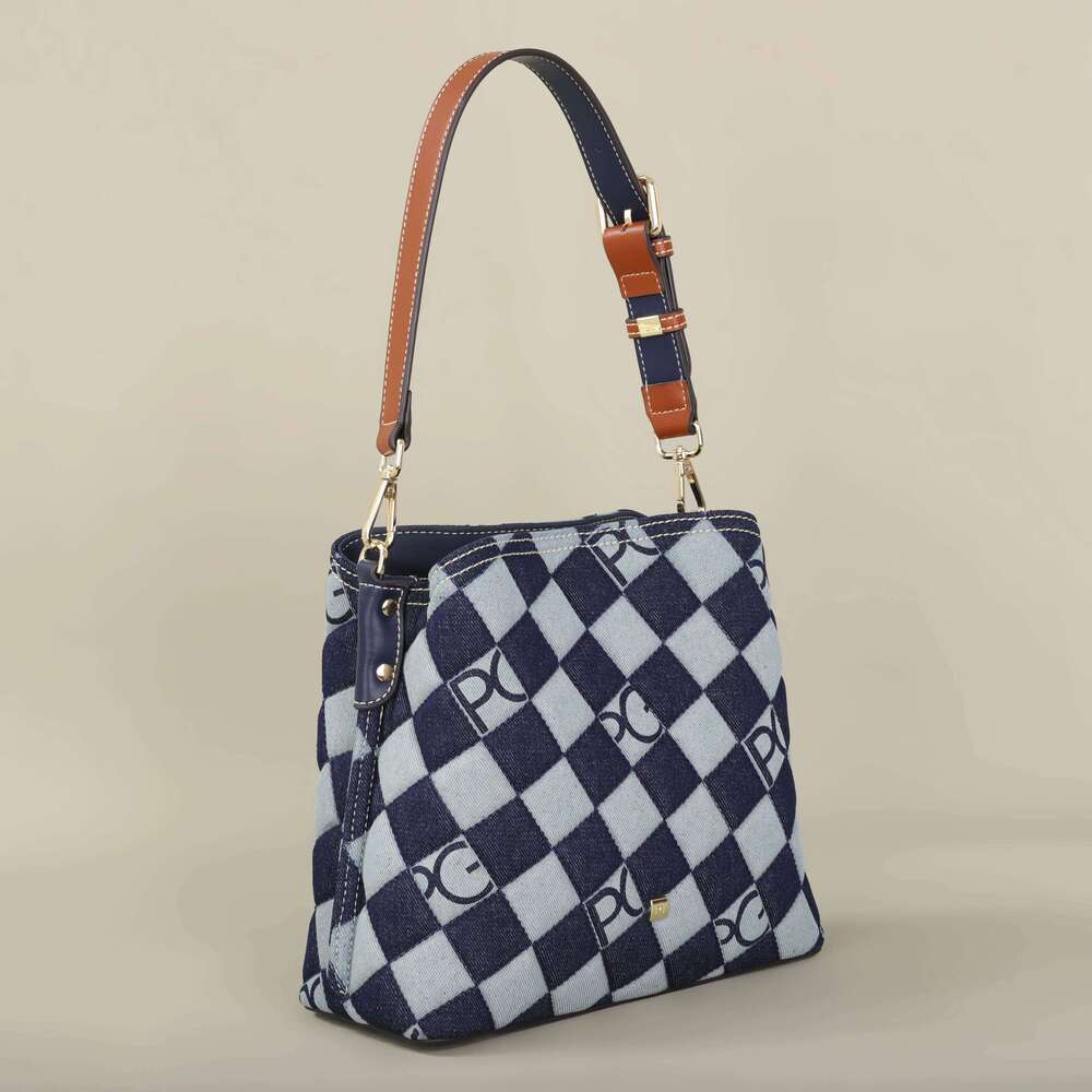 PG Color Classic Retro Handbag Simple Fashion Women's Shoulder Bag Large Capacity Exquisite Workmanship