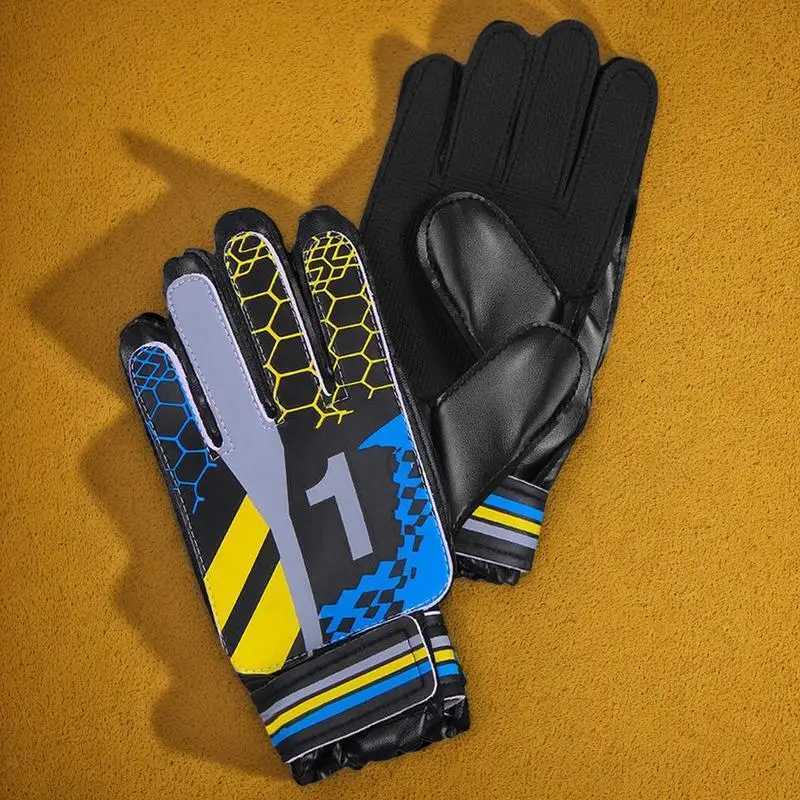 S/M/L Goalkeeper Gloves Professional Goalie Gloves Training equipment with Enhanced Grip Protection Guards for Football BaseballXJ250606