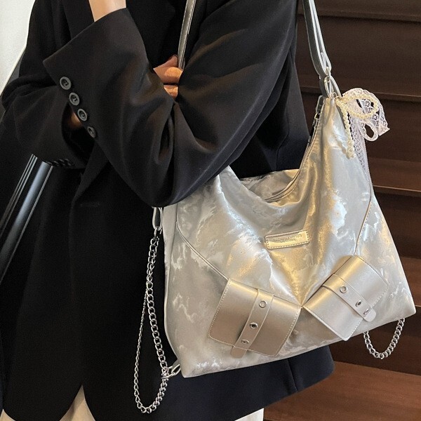 Quality New Style Tote Bag for Women New Fashion Shoulder Bag Large Capacity Commuter Bag Trendy Premium Multi-use Shoulder Bag New Free Delivery Desi