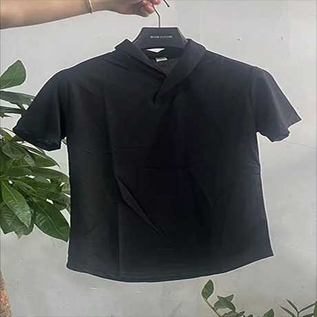 Mens Ultra-thin Two-piece Ice Silk Summer Set Two-piece Set Loose Fit Mid Sleeve T-shirt Sportswear Light Luxury Thin Quick W250609