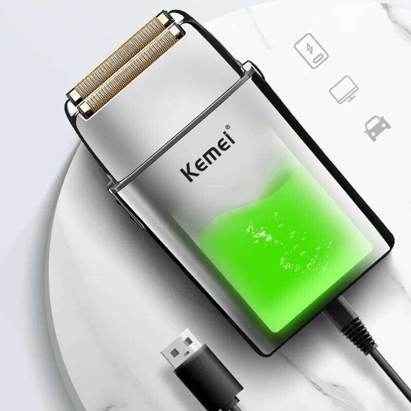 Kemei Tx5 Pro Metal Housing Barber Shop Hair Shaver For Men Beard Bald Head Shaving Hine Rechargeable Electric Razor