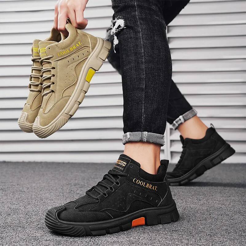 Ddmyoutdoor Autumn Winter Outdoor Hiking Comfortable Anti Slip Trekking Men S Shoes Lace Up Sports Sneakers Zapatillas Hombre Outdoor Shoes