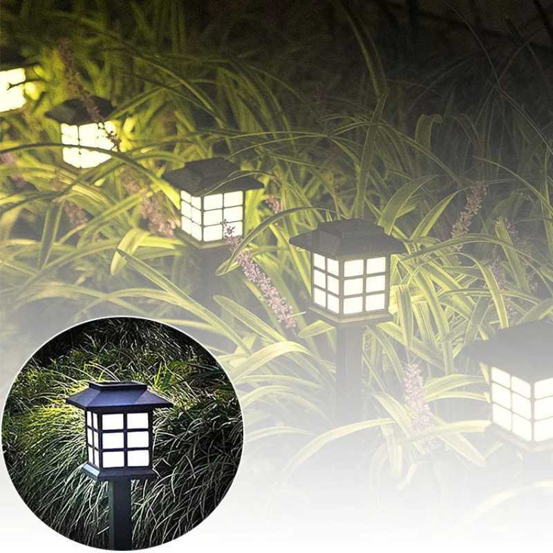 LED Mini Solar Lawn Light Waterproof Chinese Style Landscape Light Household Outdoor Garden Courtyard Decoration floor LightXJ250606