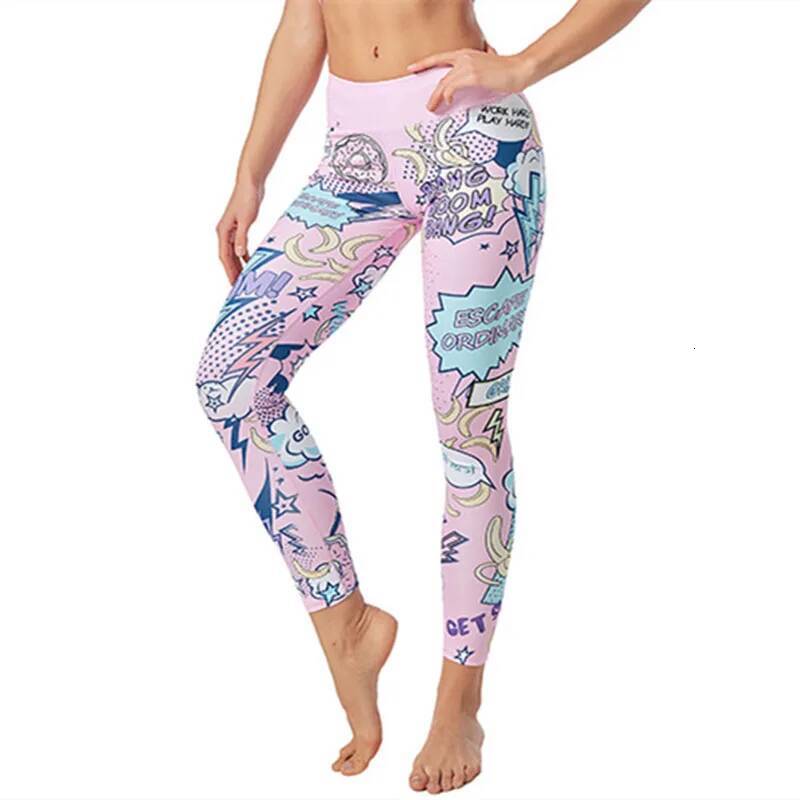 sport women Seamless Print Yoga Pants leggings for fiess Running Sports pants Fiess Slim Gym Leggings 2025