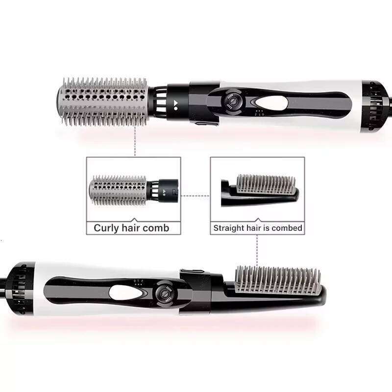 New Multi-Functional Hair Dryer Hot Air Professional Negative Ionic Ceramic Lightweight One Step Blow Brush Styling Tool
