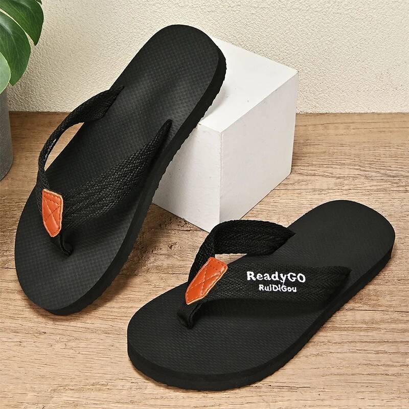 Ddmyoutdoor Mens Summer Indoor Outdoor Male Shoes Trend Lightweight Flip Flops Men Minimalist Fashion Holiday Casual Beach Slippers outdoor shoes