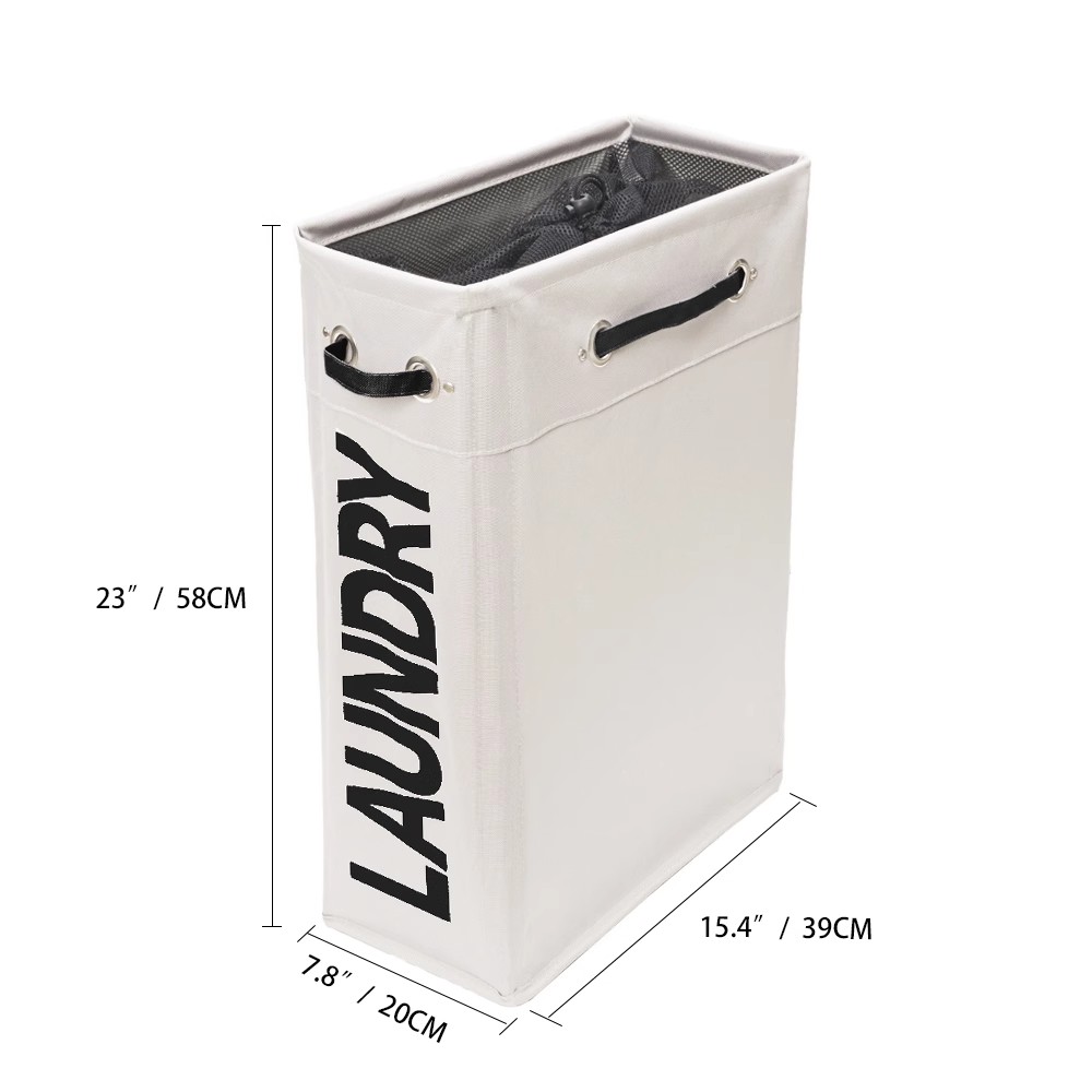 Large capacity small portable dirty clothes basket