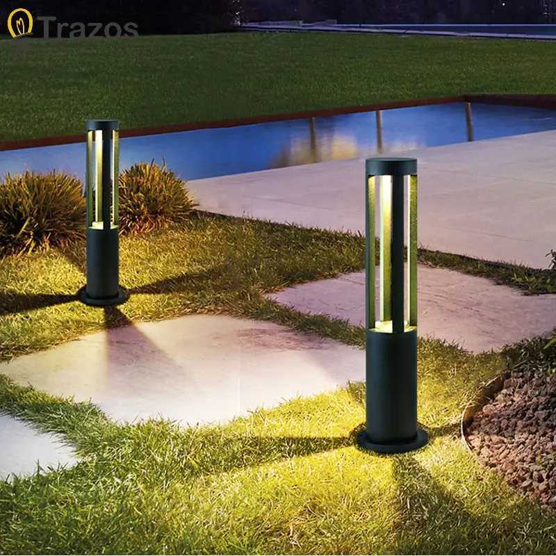 Outdoor Lawn Light Villa Household Street Light IP65 Waterproof Garden Modern Simple LED Ground Inserted Grass Garden Ground W250607